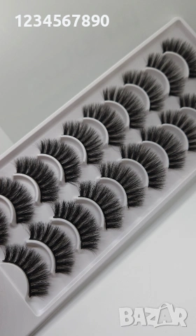 6D Мигли 10 чифта , снимка 2 - Други - 53095907