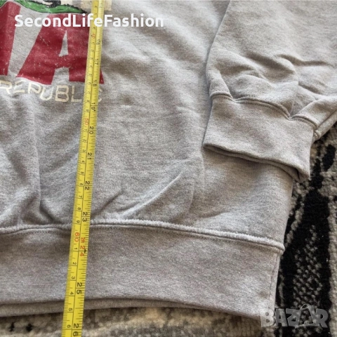 Мъжки суитшърт California сив размер М, снимка 5 - Суичъри - 53809427