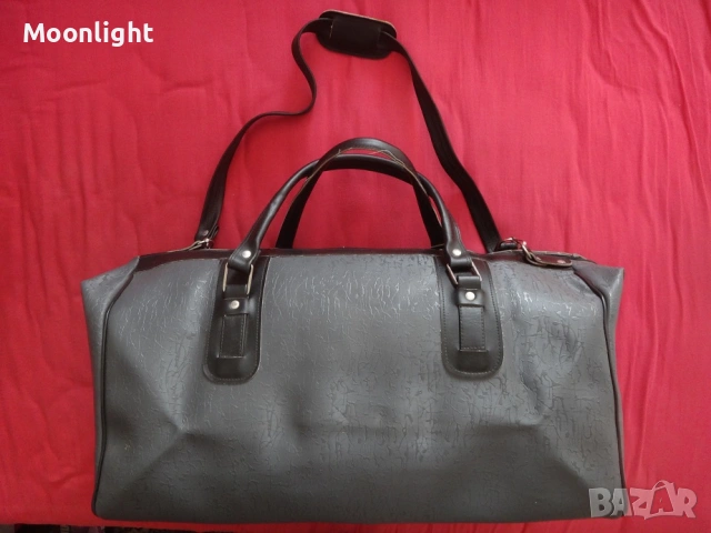 Антики - 2 големи ретро кожени сака / пътни чанти винтидж, снимка 11 - Антикварни и старинни предмети - 53232689