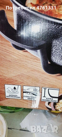 електрически тиган, снимка 3 - Съдове за готвене - 54004386