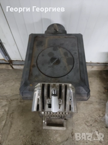 Автентична ретро печка на дърва Металургия 2, снимка 2 - Отоплителни печки - 53591967