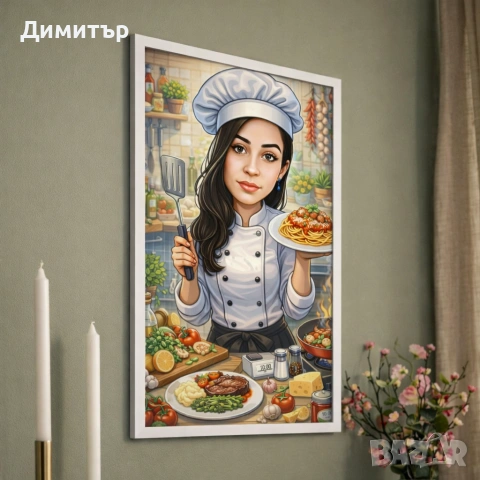 Дигитални карикатури + подарък рамка, снимка 7 - Картини - 53561365