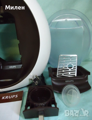 Кафемашина с гаранция 1 година  Krups NESCAFÉ®Dolce gusto Circolo.White, снимка 2 - Кафемашини - 53576547