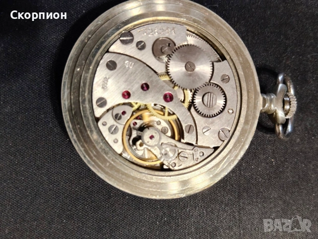 Джобен часовник - Молния - СССР - КОРАБ - Промоция, снимка 15 - Джобни - 51389541