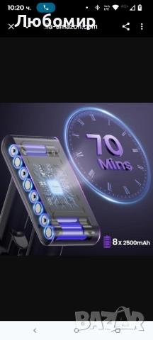 Безжична прахосмукачка Avalsor 550W/45Kpa, мощна безжична прахосмукачка 70 минути , снимка 8 - Прахосмукачки - 51765437