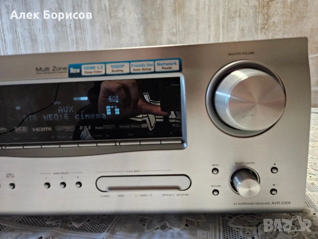7.1 Denon AVR-2308, снимка 4 - Ресийвъри, усилватели, смесителни пултове - 53498880