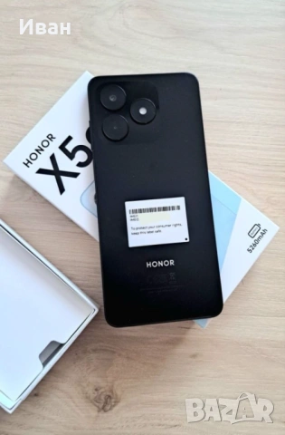 НОВ Смартфон Honor X5c Plus, снимка 4 - Други - 53787152