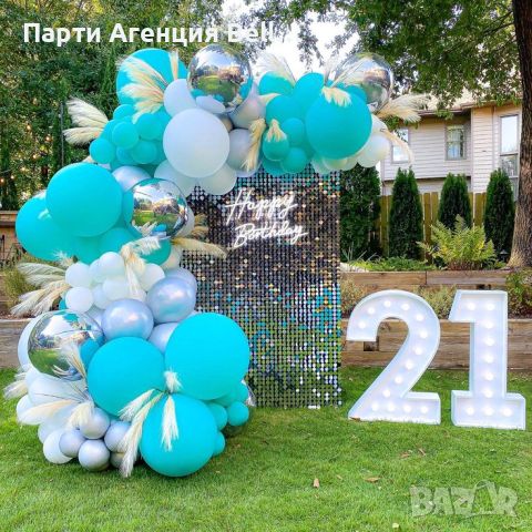 Украса с балони за Рожден ден Кръщене Бал, снимка 5 - Други услуги - 45427200