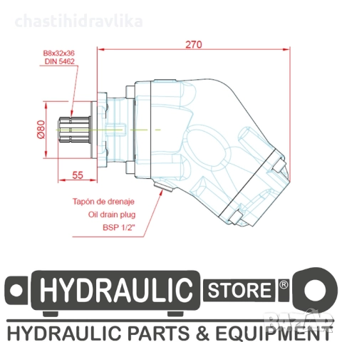 Бутална помпа - тип „банан“ с две налягания 54л+54л BEZARES FR2D5454RB, снимка 3 - Части - 52562415