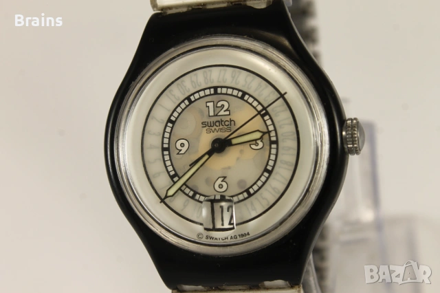 1994 SWATCH Automatic ETA 2842 Швейцарски Ръчен Часовник, снимка 3 - Мъжки - 53140010