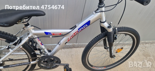 Юношески алуминиев велосипед Winora колело 24", снимка 4 - Велосипеди - 53870171