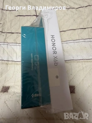ПРОДАВАМ НОВ ЗАПЕЧАТАН ТЕЛЕФОН HONORX6B И СЛУШАЛКИ TTEC, снимка 4 - Други - 52867547
