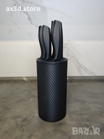 🔪 Поставка за ножове - Спирал, снимка 5 - Аксесоари за кухня - 53316606