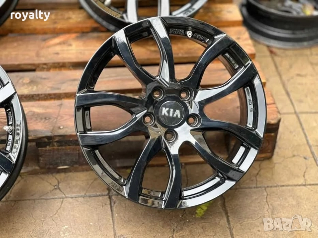 5х114.3 17 Цола Оригинални джани Kia 5x114.3 ET 47 J 7, снимка 3 - Аксесоари и консумативи - 52405568