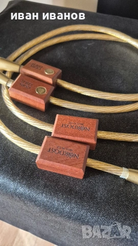 Nordost gold XLR аудио кабели, снимка 2 - Аудио касети - 54242495