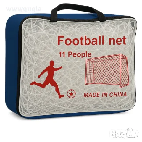 Мрежа за футболна врата 7.32х2.44 м. kомплект два броя