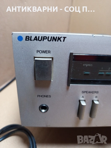 Стар Немски Музикален Инструмент Усилвател BLAUPUNKT., снимка 2 - Антикварни и старинни предмети - 51537960