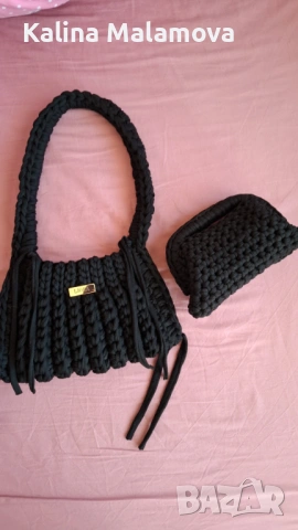 Плетени дамски чанти , снимка 4 - Чанти - 53650976