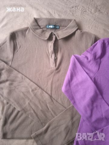 Къси блузки, снимка 2 - Блузи с дълъг ръкав и пуловери - 45791679
