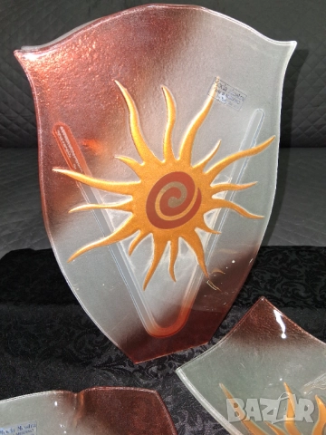 Moda Mostra Murano Mario Bizzotti 1970г. комплект, снимка 2 - Антикварни и старинни предмети - 51815316