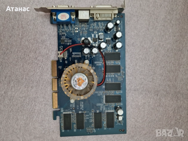 FX5500 128MB 128bit Galaxy + FX5600XT 128MB - сменени вентилатори