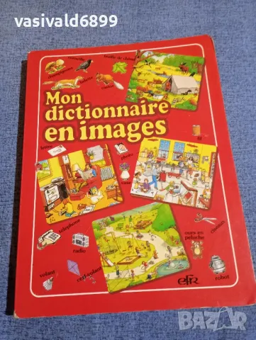 "MON DICTIONNAIRE EN IMAGES", снимка 1 - Чуждоезиково обучение, речници - 48477982