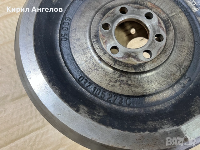 Твърд маховик с болтовете от VW Golf 3 1.9 TDI (228 мм), снимка 6 - Части - 54057257