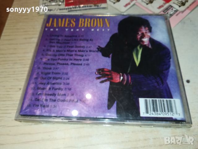 JAMES BROWN CD 2207240840, снимка 16 - CD дискове - 46654589