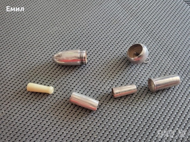 Антикварно сребърно сгъваемо цигаре, снимка 2 - Колекции - 52965619