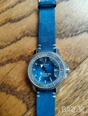 Перфектен Tissot Seastar 1000 automatic Swiss Eta 2824, снимка 6 - Мъжки - 53301888