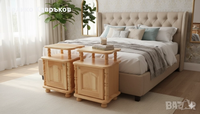 Н. шкафче "Лукс",от масив.