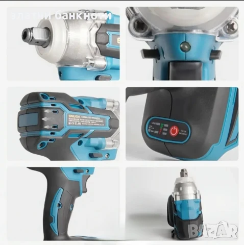 Безчетков електрически гайковерт, 280N.m, снимка 3 - Винтоверти - 50605326