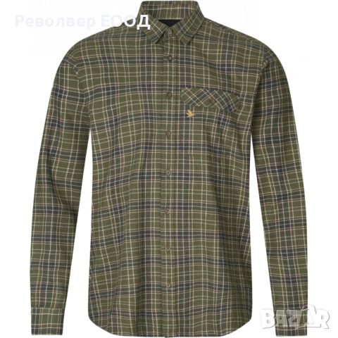 Мъжка риза Seeland - Highseat, в цвят Burnt olive, снимка 1 - Екипировка - 45337747