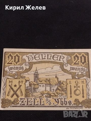  Банкнота НОТГЕЛД 20 хелер 1920г. Австрия перфектно състояние за КОЛЕКЦИОНЕРИ 44960, снимка 2 - Нумизматика и бонистика - 45543567