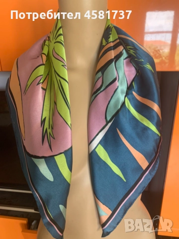 Копринен шал Beck Söndergaard, снимка 7 - Шалове - 51976528