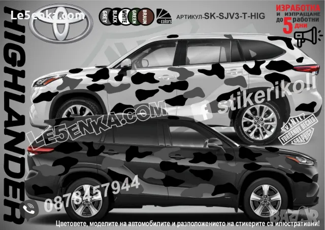 Nissan Juke SK-SJV3-N-JU Кaмуфлаж Офроуд Джип Пикап Лодка Camouflage Off-Road стикери, снимка 13 - Аксесоари и консумативи - 47888707