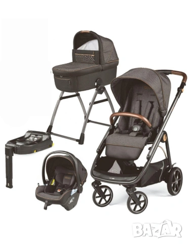 Количка, столче за кола, кош Peg Perego Veloce, цвят Fiat 500