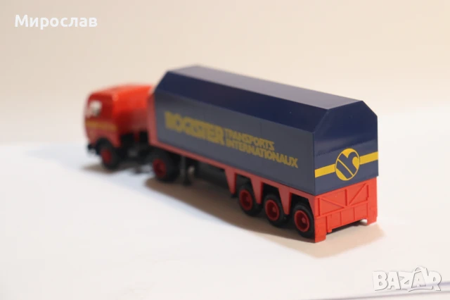HERPA H0 1/87 MERCEDES КАМИОН МОДЕЛ ТРАНСПОРТ НА СТЪКЛО, снимка 7 - Колекции - 50919792