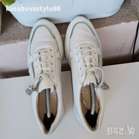 Маратонки Remonte Естествена кожа 39.5н., снимка 12 - Маратонки - 53650576