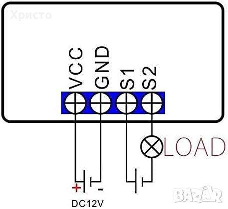 W1209WK Терморегулатор DC12V -50-110°C , снимка 4 - Друга електроника - 51159780
