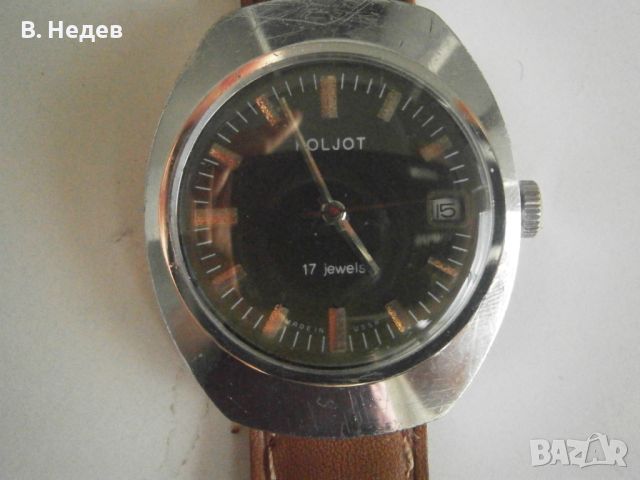 POLJOT, 17 jewels, cal. 2614.2H, 37,0 х 44mm, XL case, made in USSR, снимка 11 - Мъжки - 42097666