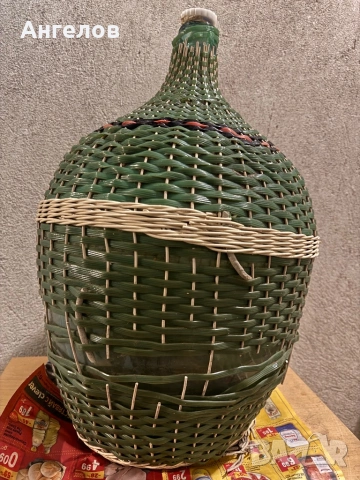 плетена дамаджана 25л, снимка 5 - Други стоки за дома - 53941086