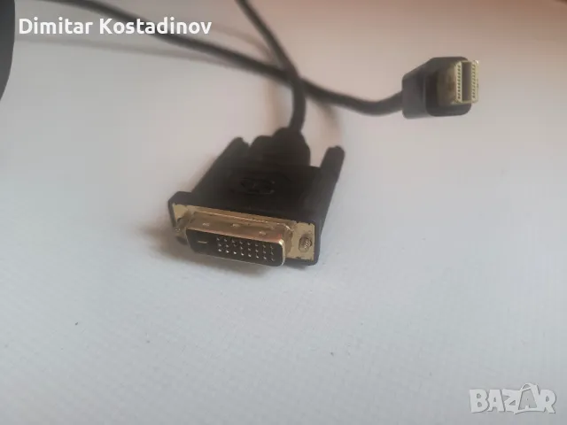 dvi към mini display port 1 .8 m, снимка 1 - Кабели и адаптери - 47014843