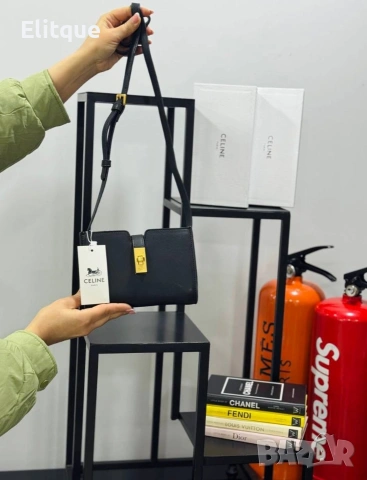 чанти Celine Pochette 16 (Mini) 🔥 ➡️18 Cm ⬆️12 Cm , снимка 3 - Чанти - 53360018