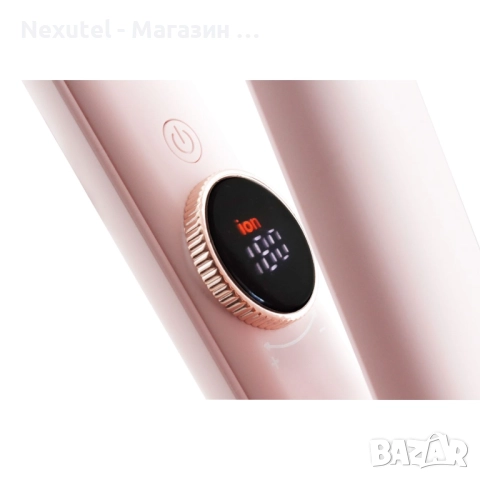 Преса за коса Hair Majesty HM-4030, керамично турмалиново покритие, изправяне и вълни, снимка 2 - Преси за коса - 51716527