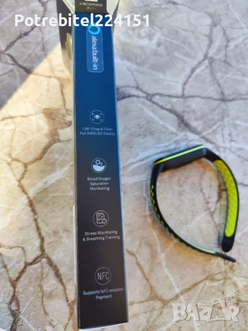 Xiaomi Mi Band 6 NFC смарт гривна, снимка 6 - Смарт гривни - 50801219