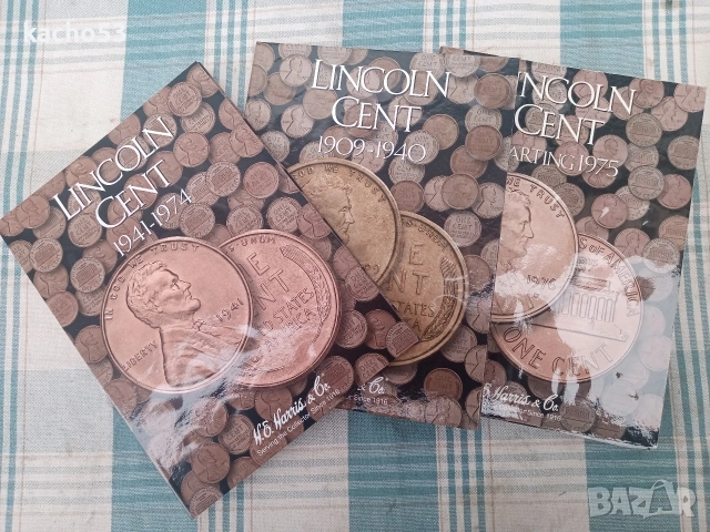 Класьори за монети от 1 цент , Сащ