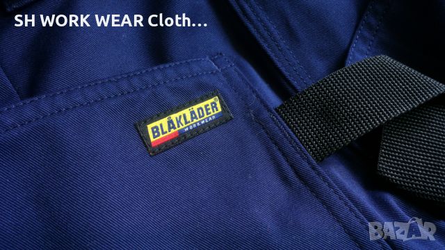 BLAKLADER 1529-1860 High-Vis Work Trousers размер 50 / M работен панталон W4-210, снимка 12 - Панталони - 46677207