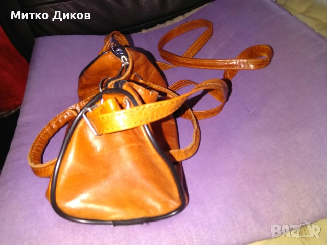 Чанта естествена кожа за момиче нова 19х 12х11см, снимка 2 - Други - 52788815