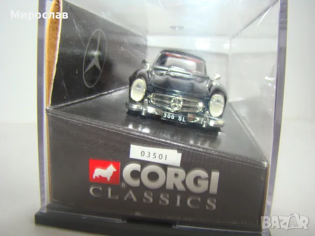 CORGI 1/43 MERCEDES BENZ 300 SL ИГРАЧКА КОЛИЧКА МОДЕЛ, снимка 3 - Колекции - 48425697